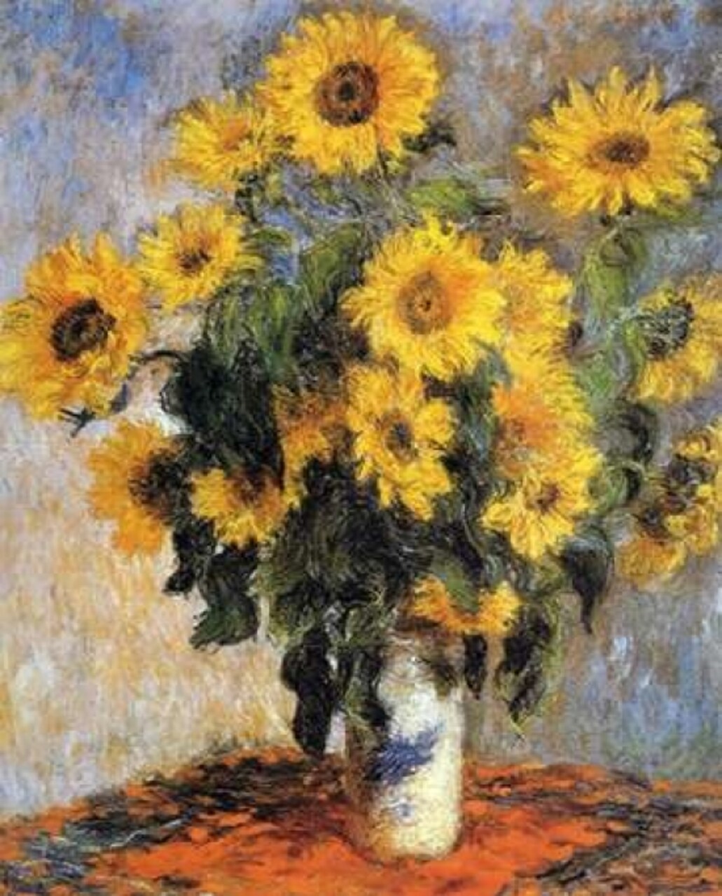Bouquet of Sunflowers 1880 Poster Print by Claude Monet - Item # VARPDX373837
